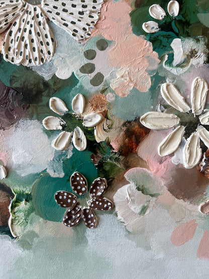 Textura Flore Animus #2- 53cm x 53cm