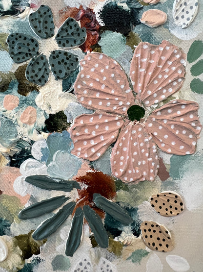 Textura Flore #6 - 23cm x 23cm