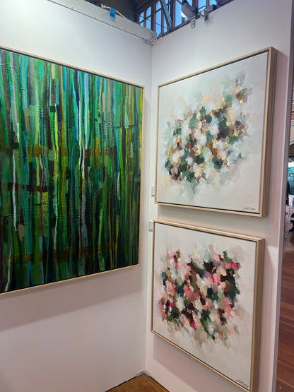 NEBULA VIRIDIS AURUM 79cm x 79cm