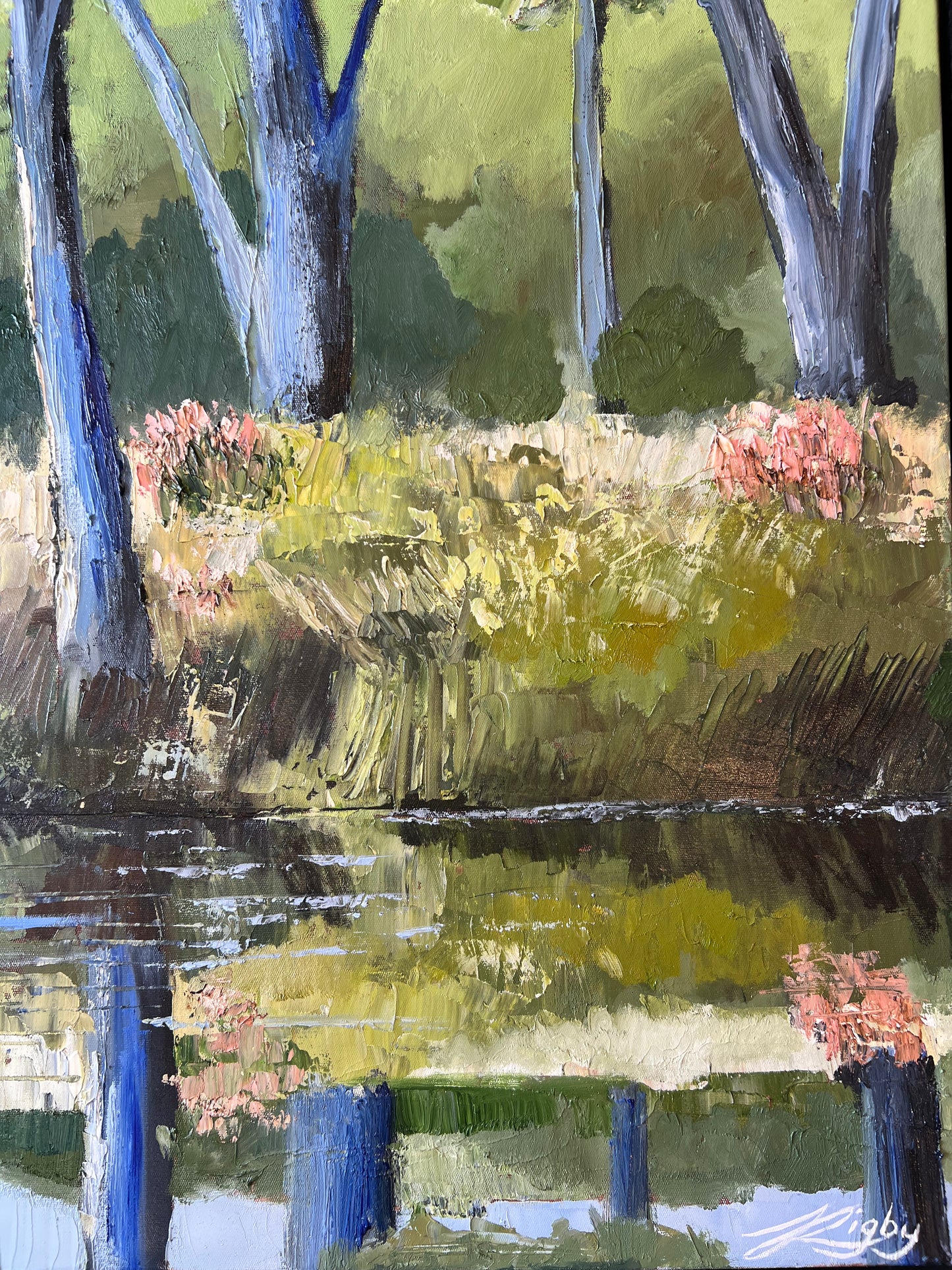 Days on the Murray - 125cm x 64cm