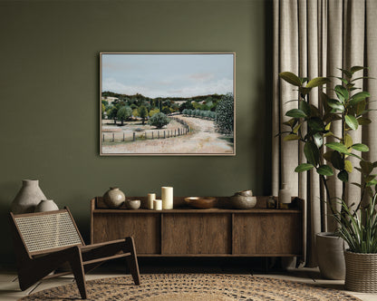Lavender Farm  - Open Edition Print on Canvas