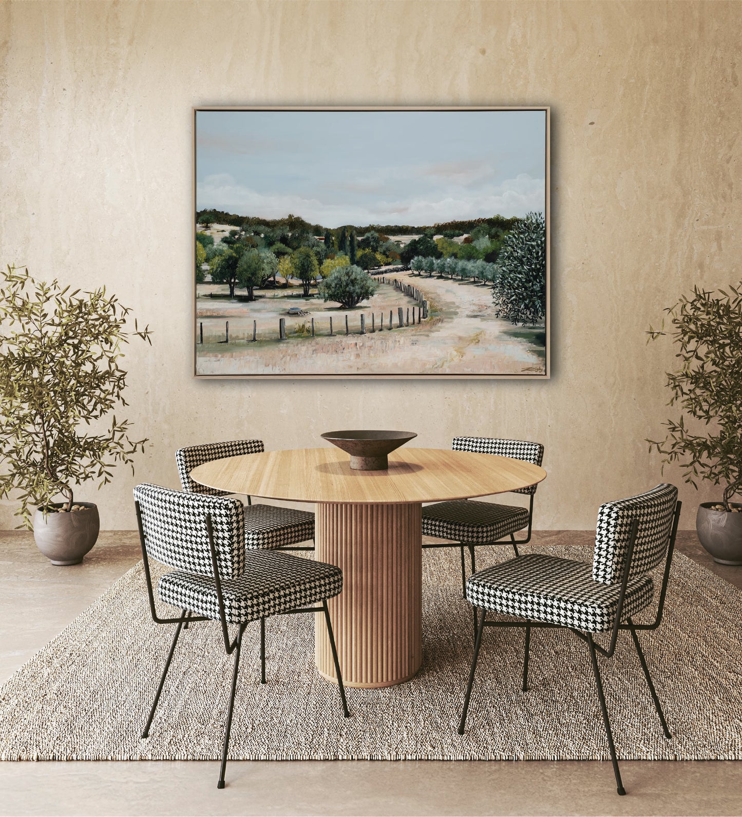 Lavender Farm  - Open Edition Print on Canvas
