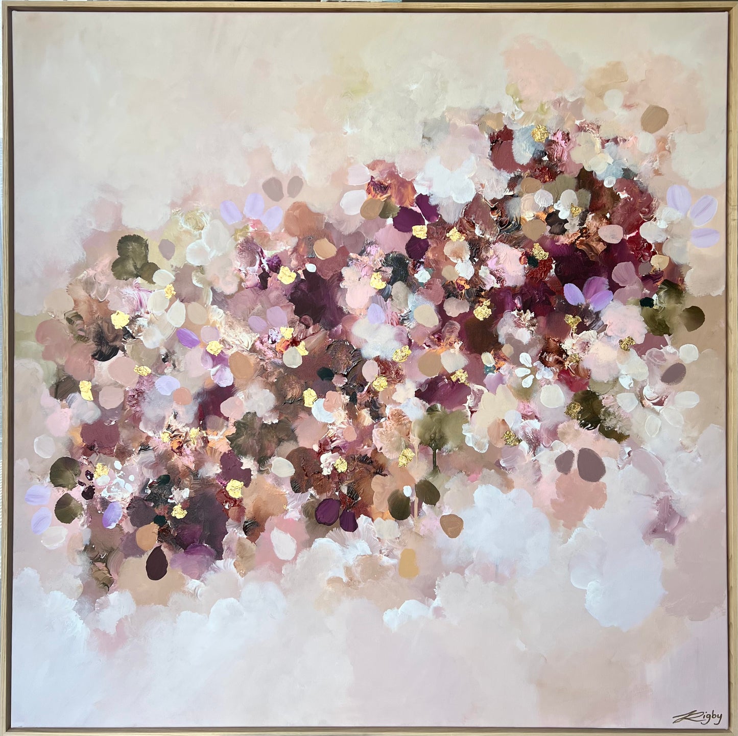 Nebula Rise 125cm x 125cm