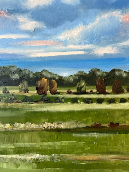 Sunset over the Road - 63cm x 93cm