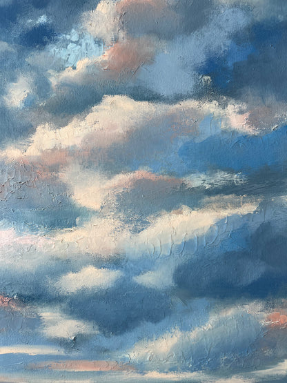 Sunset over the Road - 63cm x 93cm