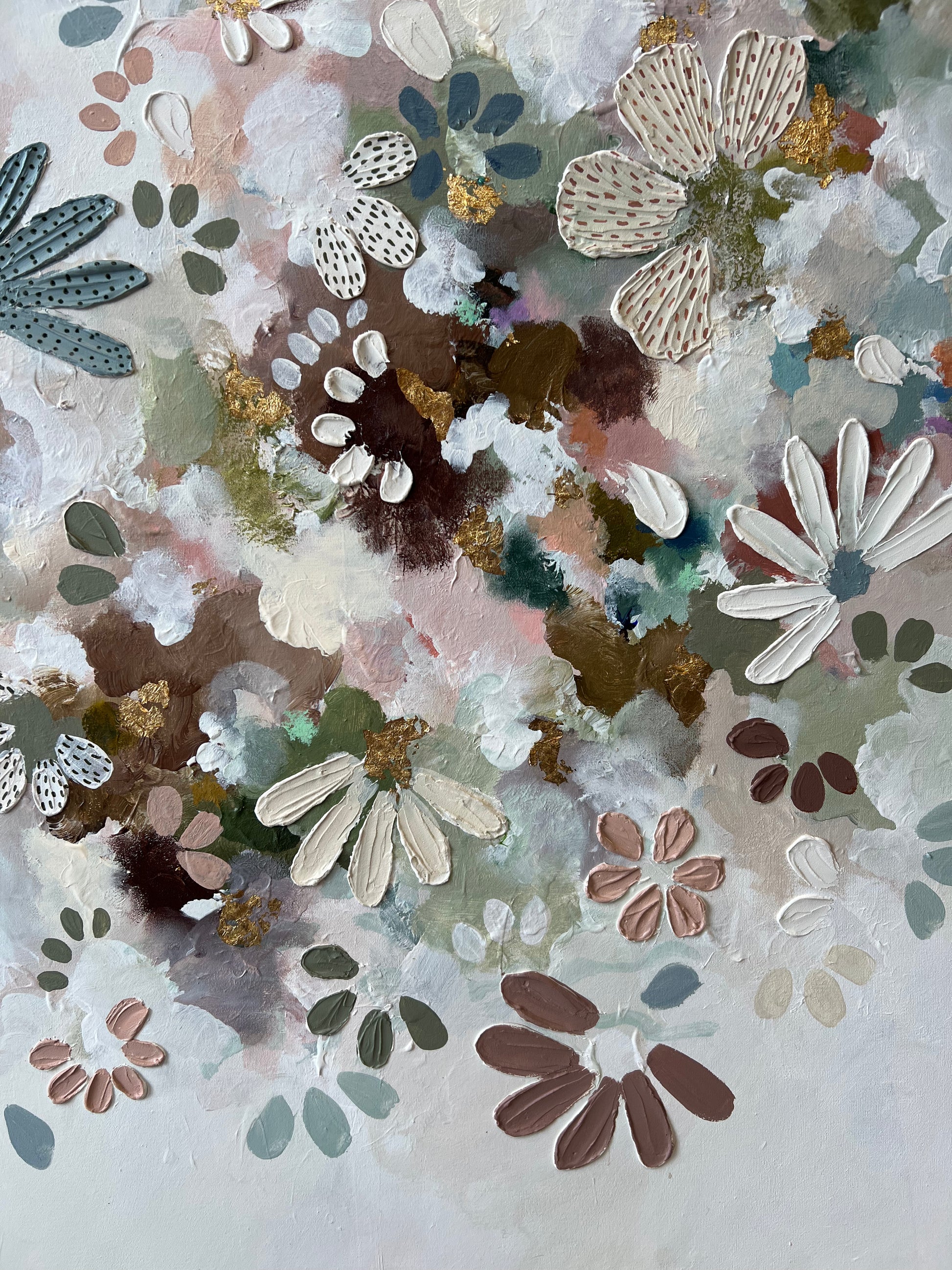 Textura Flora, Melbourne, original art, Jessie Rigby, Abstract, Macedon Ranges, Australian Artist