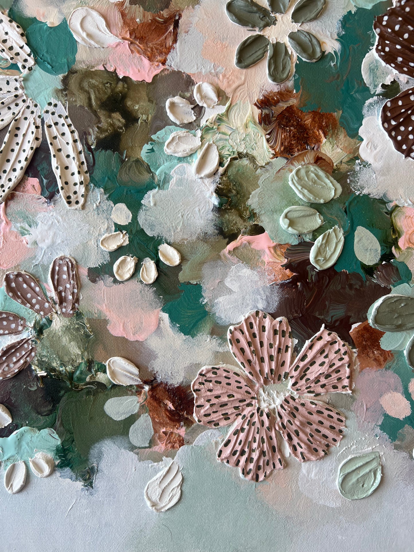 Textura Flore Animus #1 - 53cm x 53cm