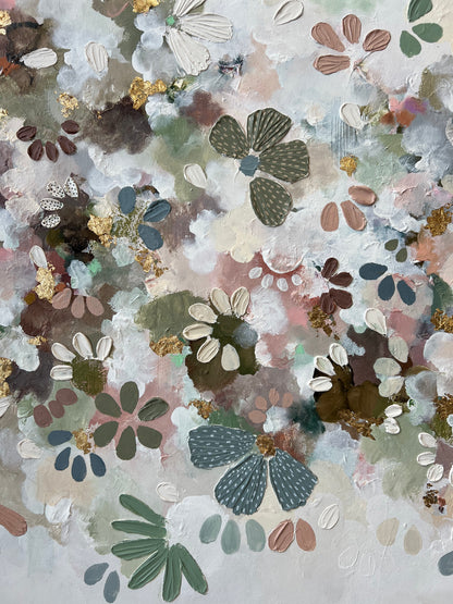 Textura Flora - 150cm x 100cm