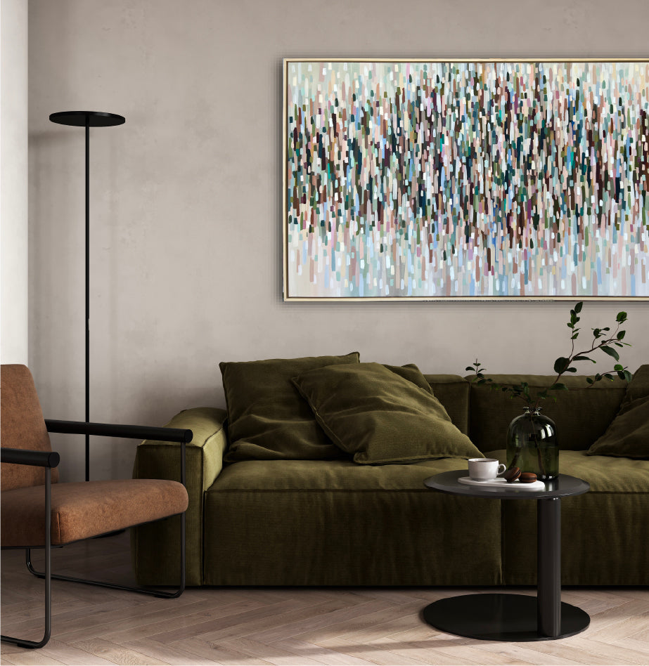 Flos Series Clara, Melbourne, original art, Jessie Rigby, Abstract, Macedon Ranges, Australian Artist
