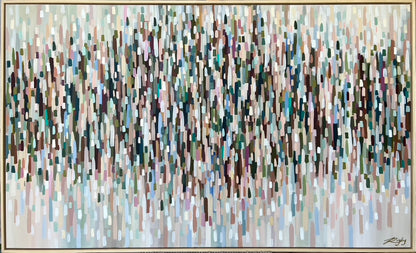 Flos Series Clara, Melbourne, original art, Jessie Rigby, Abstract, Macedon Ranges, Australian Artist