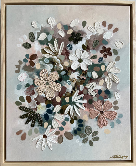 TEXTURA FLORE MINIMA #8 43cm x 53cm