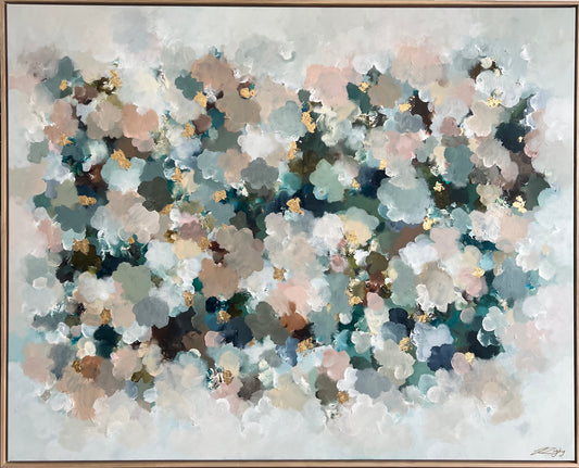 CAERULEAN NEBULA AURUM 155cm x 125cm