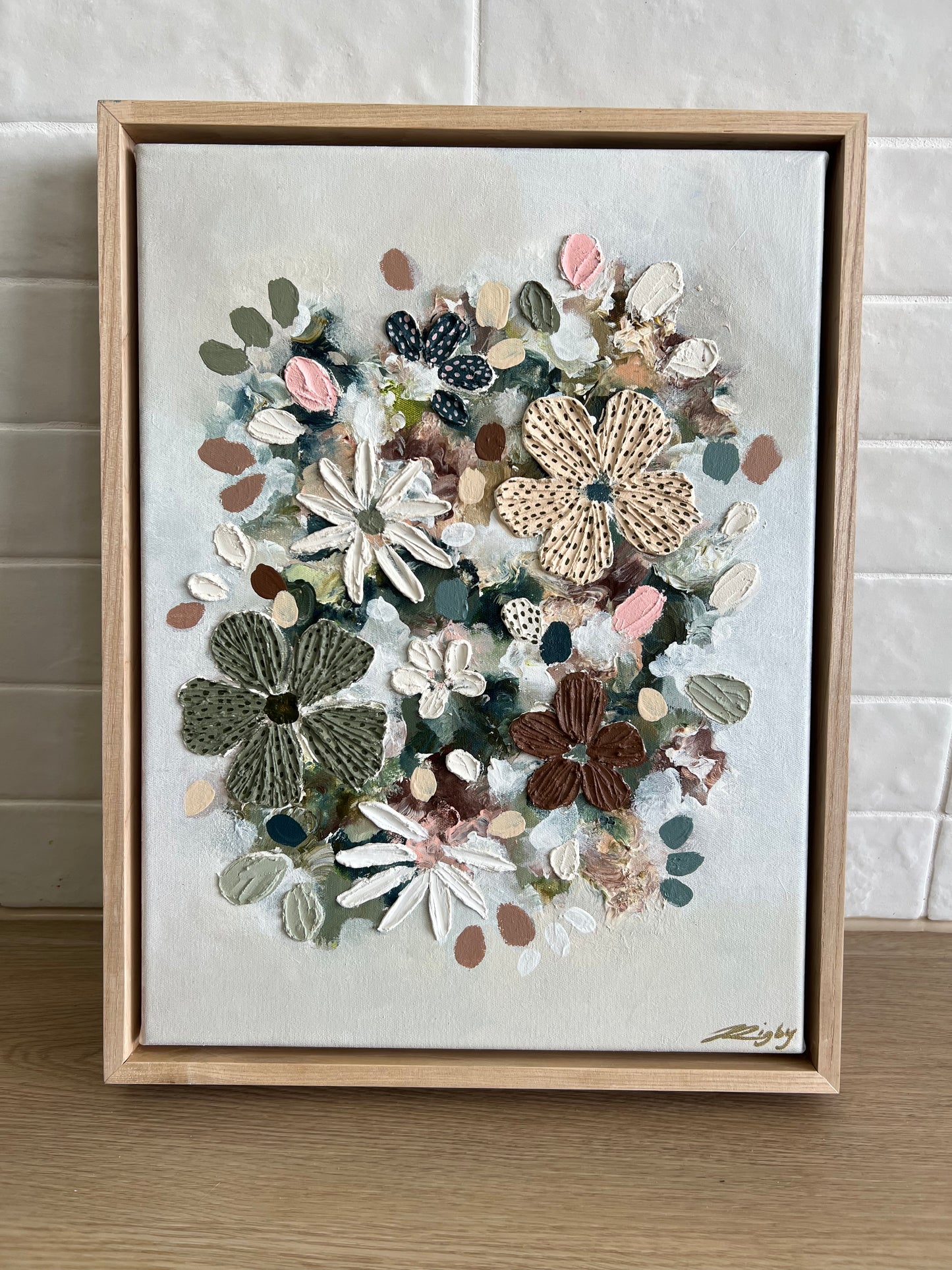 TEXTURA FLORE MINIMA #7 33cm x 43cm