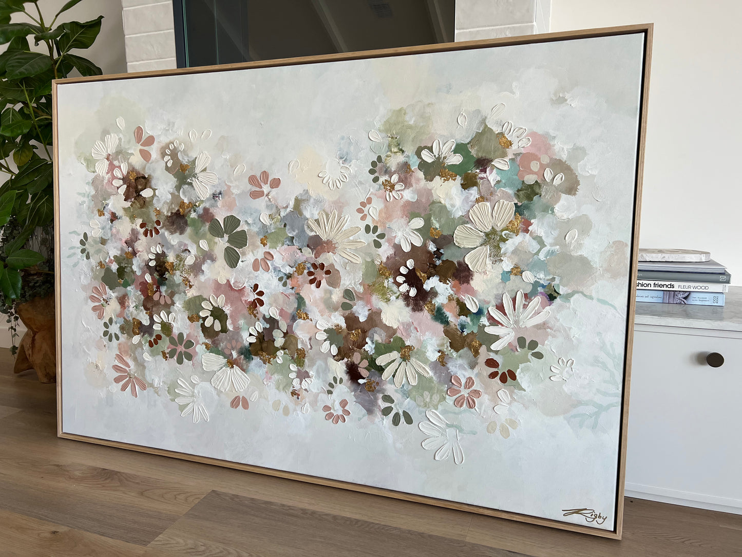 FLORE NEBULA AUREUS 155cm x 105cm