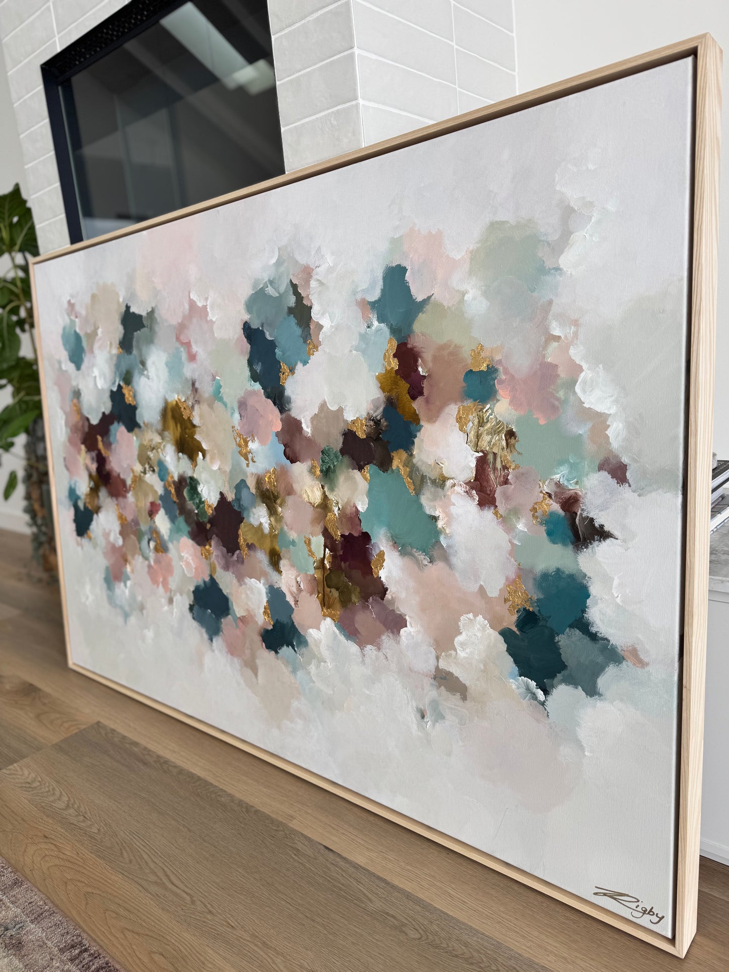 NEBULA AUTUMNA AURUM #3 155cm x 105cm