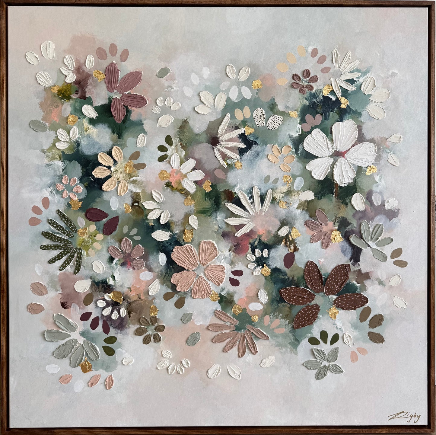 TEXTURA FLORE 105cm x 105cm