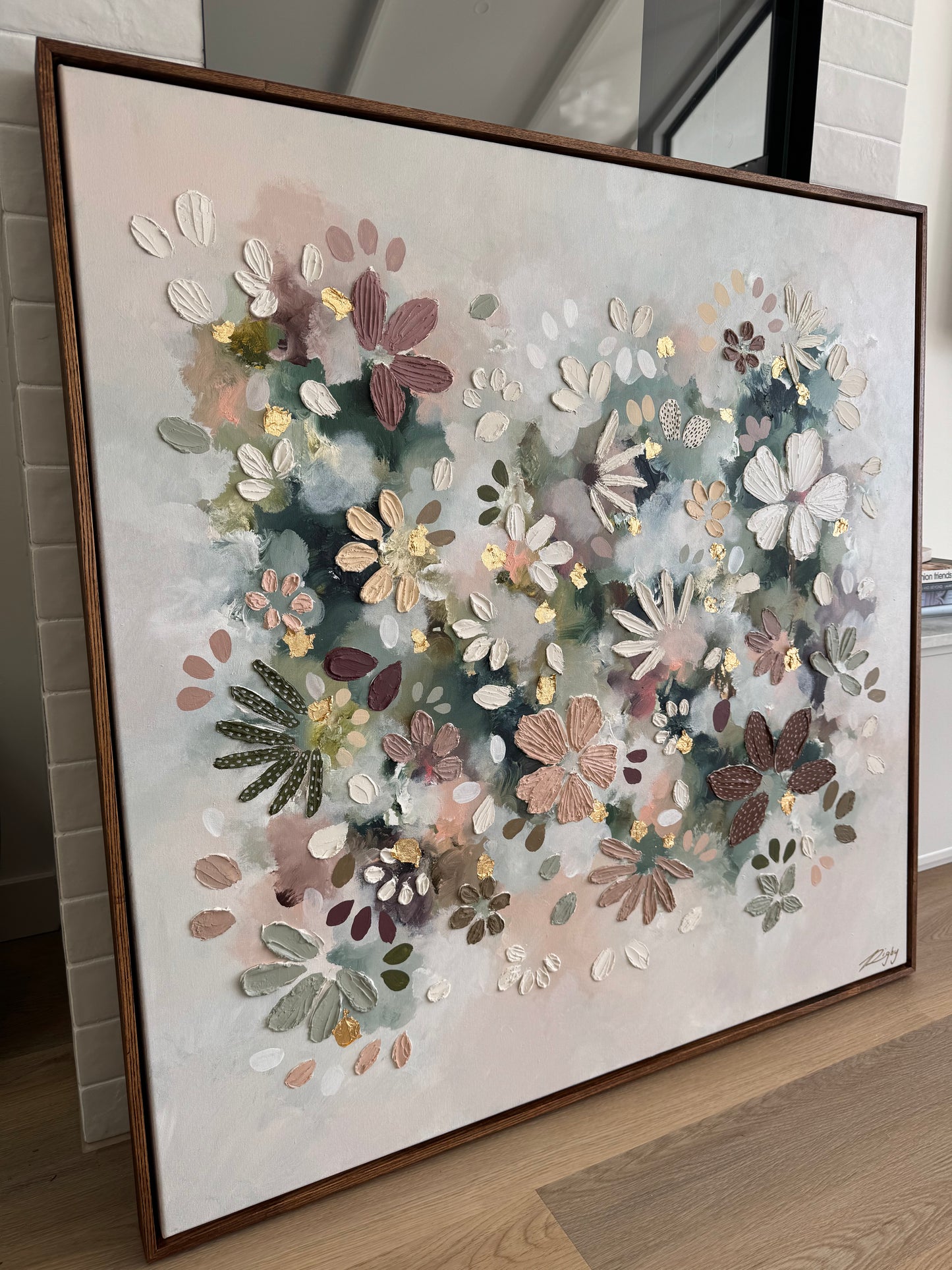 TEXTURA FLORE 105cm x 105cm