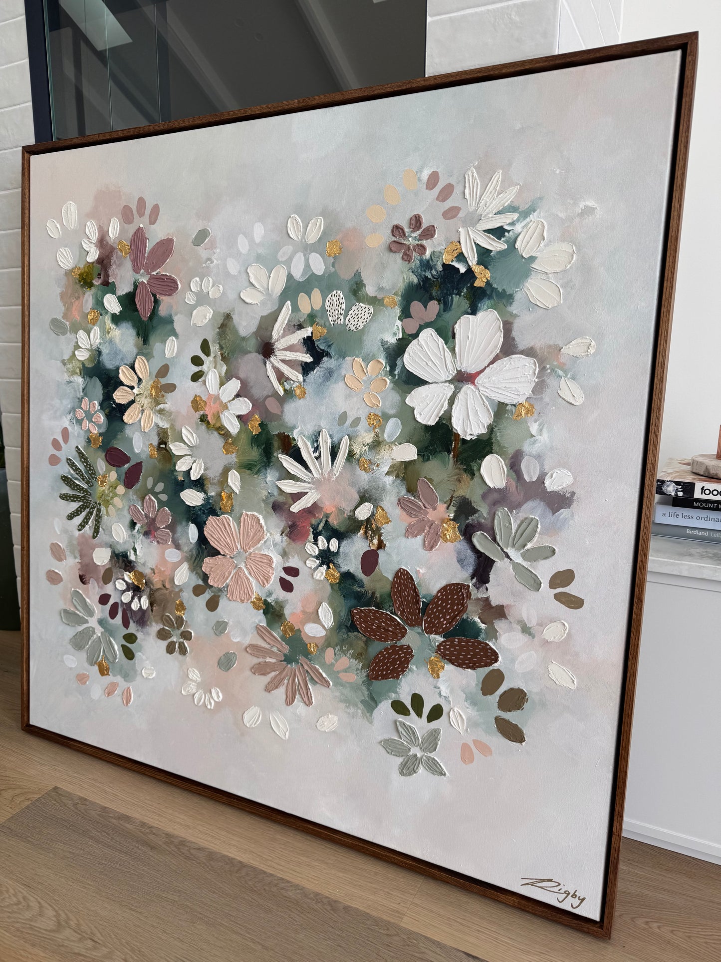 TEXTURA FLORE 105cm x 105cm