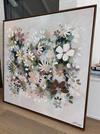TEXTURA FLORE 105cm x 105cm