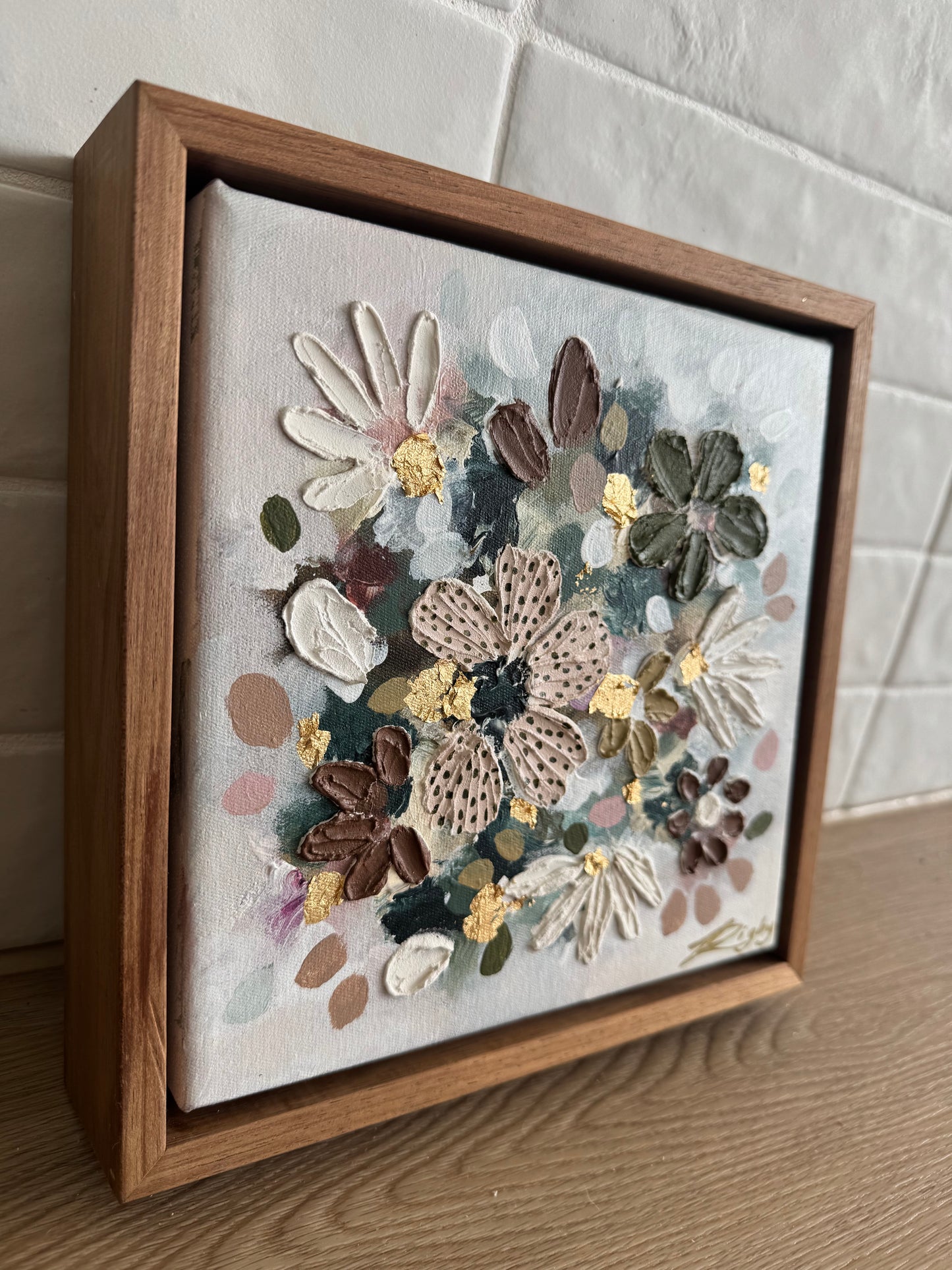 TEXTURA FLORE MINIMA #4 23cm x 23cm