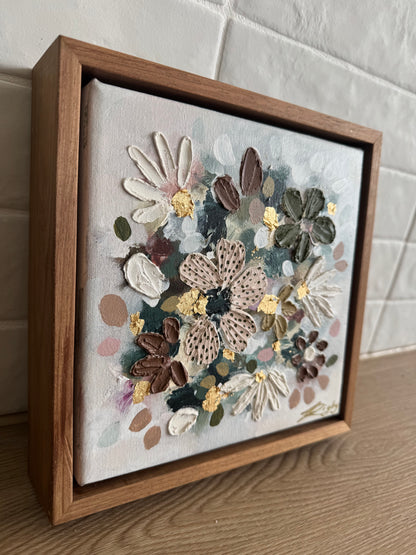 TEXTURA FLORE MINIMA #4 23cm x 23cm