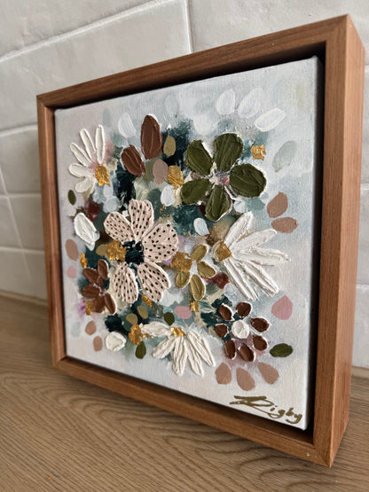 TEXTURA FLORE MINIMA #4 23cm x 23cm