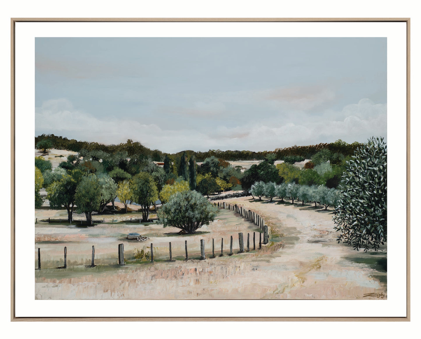 Lavender Farm - Open Edition Print on Paper