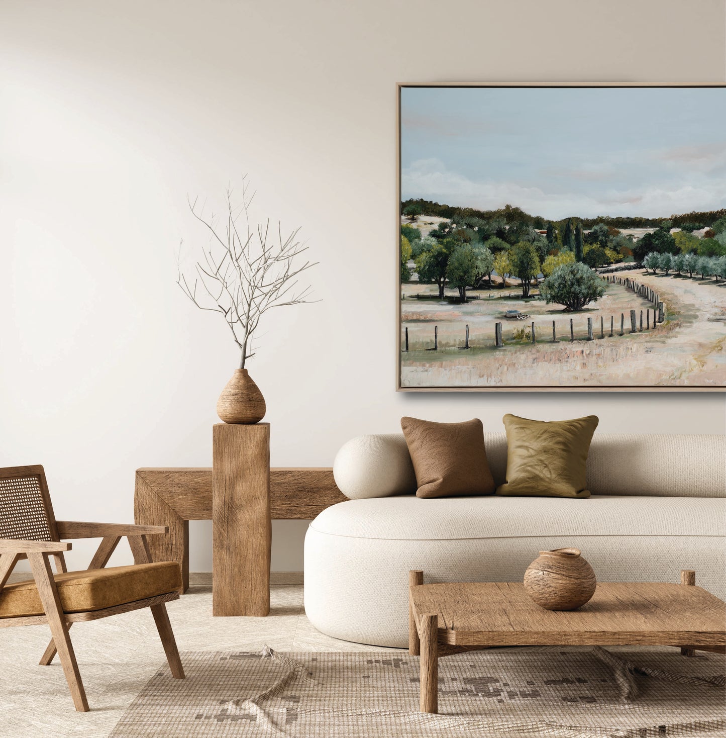 Lavender Farm  - Open Edition Print on Canvas