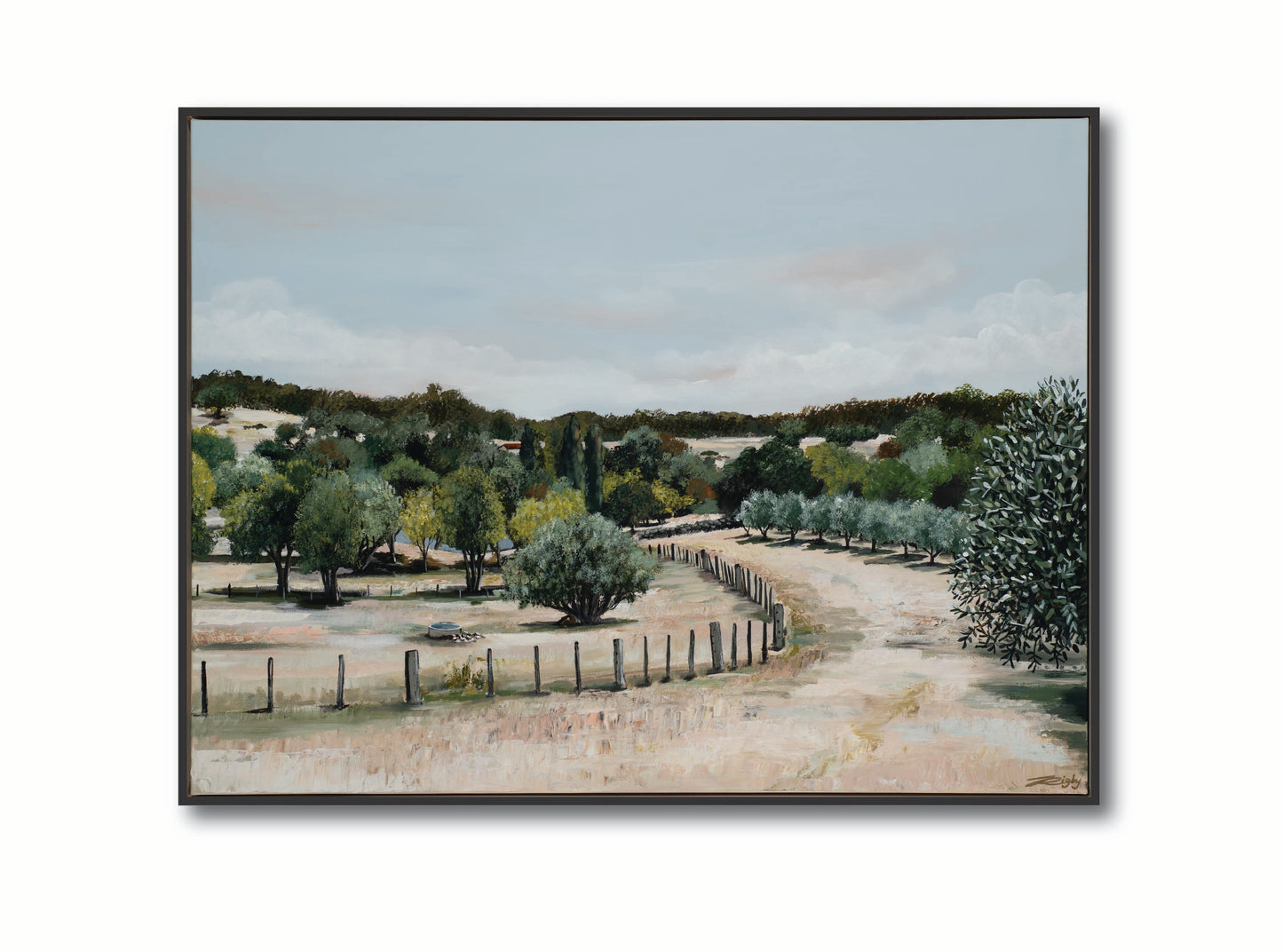 Lavender Farm  - Open Edition Print on Canvas