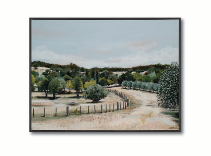 Lavender Farm  - Open Edition Print on Canvas