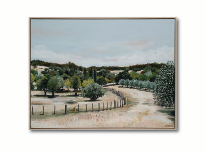 Lavender Farm  - Open Edition Print on Canvas