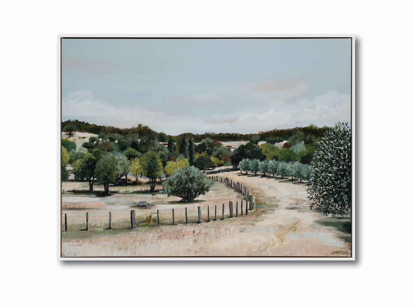 Lavender Farm  - Open Edition Print on Canvas