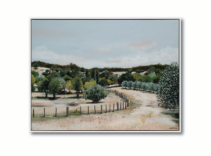 Lavender Farm  - Open Edition Print on Canvas