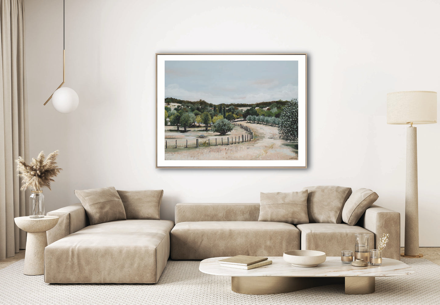 Lavender Farm - Open Edition Print on Paper