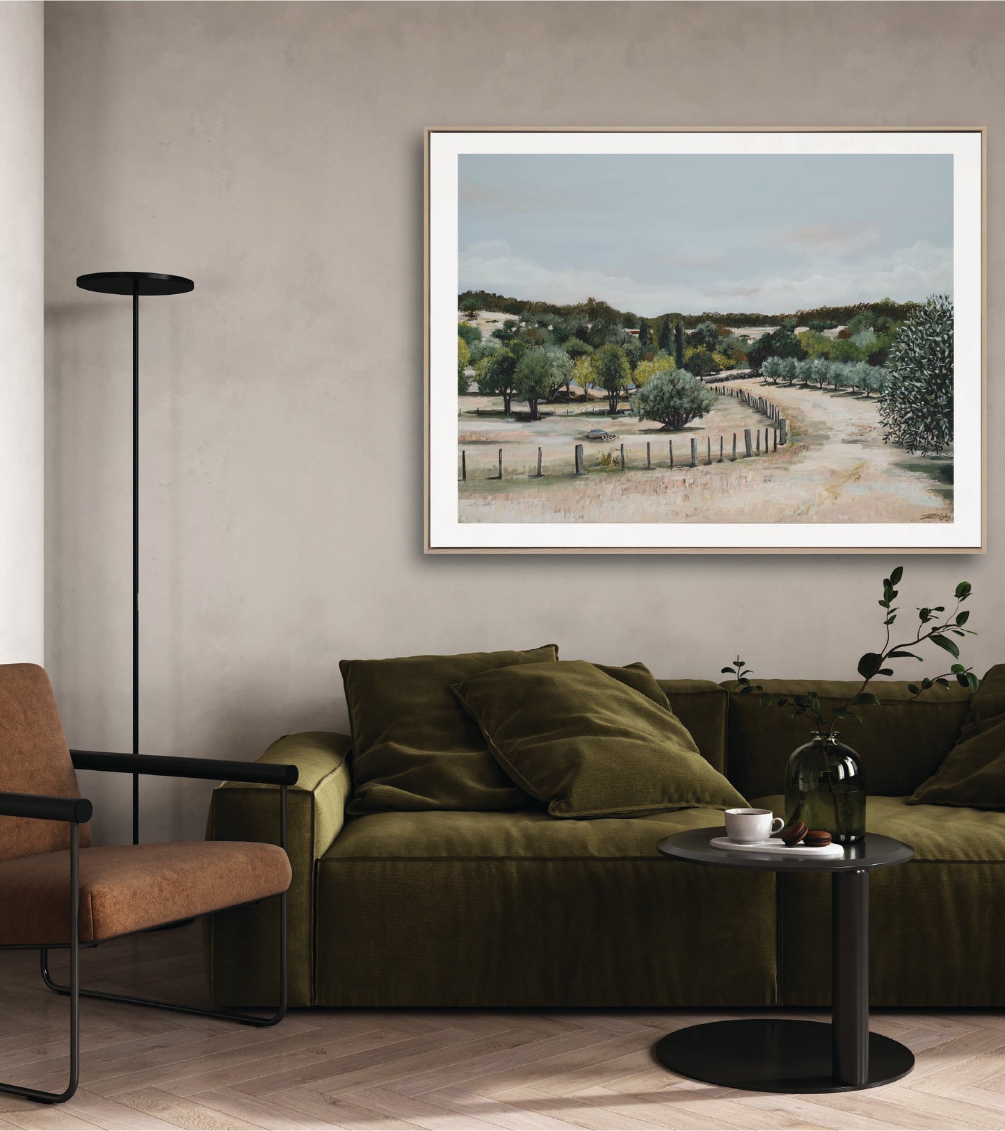 Lavender Farm - Open Edition Print on Paper