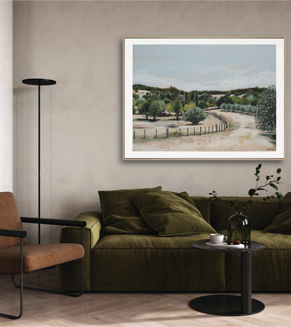 Lavender Farm - Open Edition Print on Paper