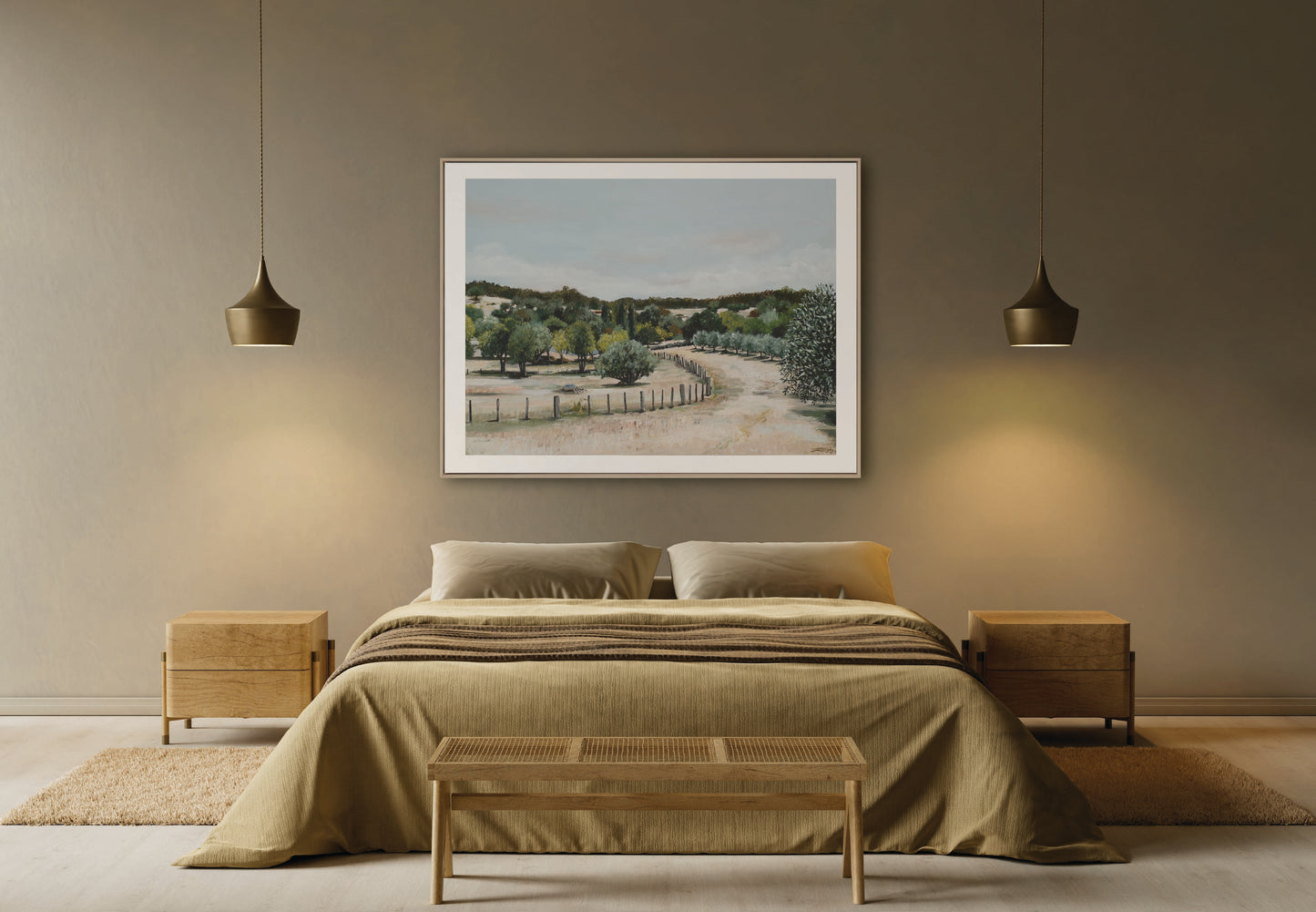 Lavender Farm - Open Edition Print on Paper
