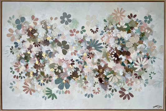 Textura Flora, Melbourne, original art, Jessie Rigby, Abstract, Macedon Ranges, Australian Artist, Floral