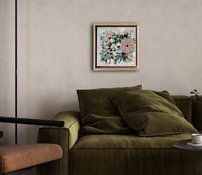 Textura Flore #6 Artwork Melbourne original art, by Jessie Rigby. Macedon Ranges. Australian Artist. Abstract. 