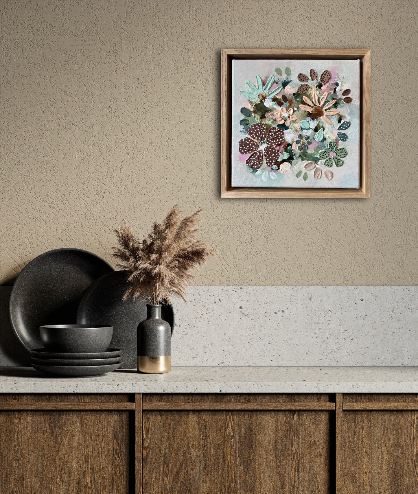 Textura Flora #7 Artwork Melbourne original art, by Jessie Rigby. Macedon Ranges. Australian Artist. Abstract. 