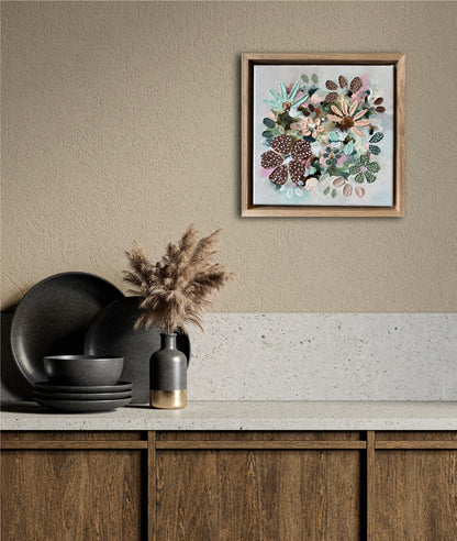 Textura Flora #7 Artwork Melbourne original art, by Jessie Rigby. Macedon Ranges. Australian Artist. Abstract. 