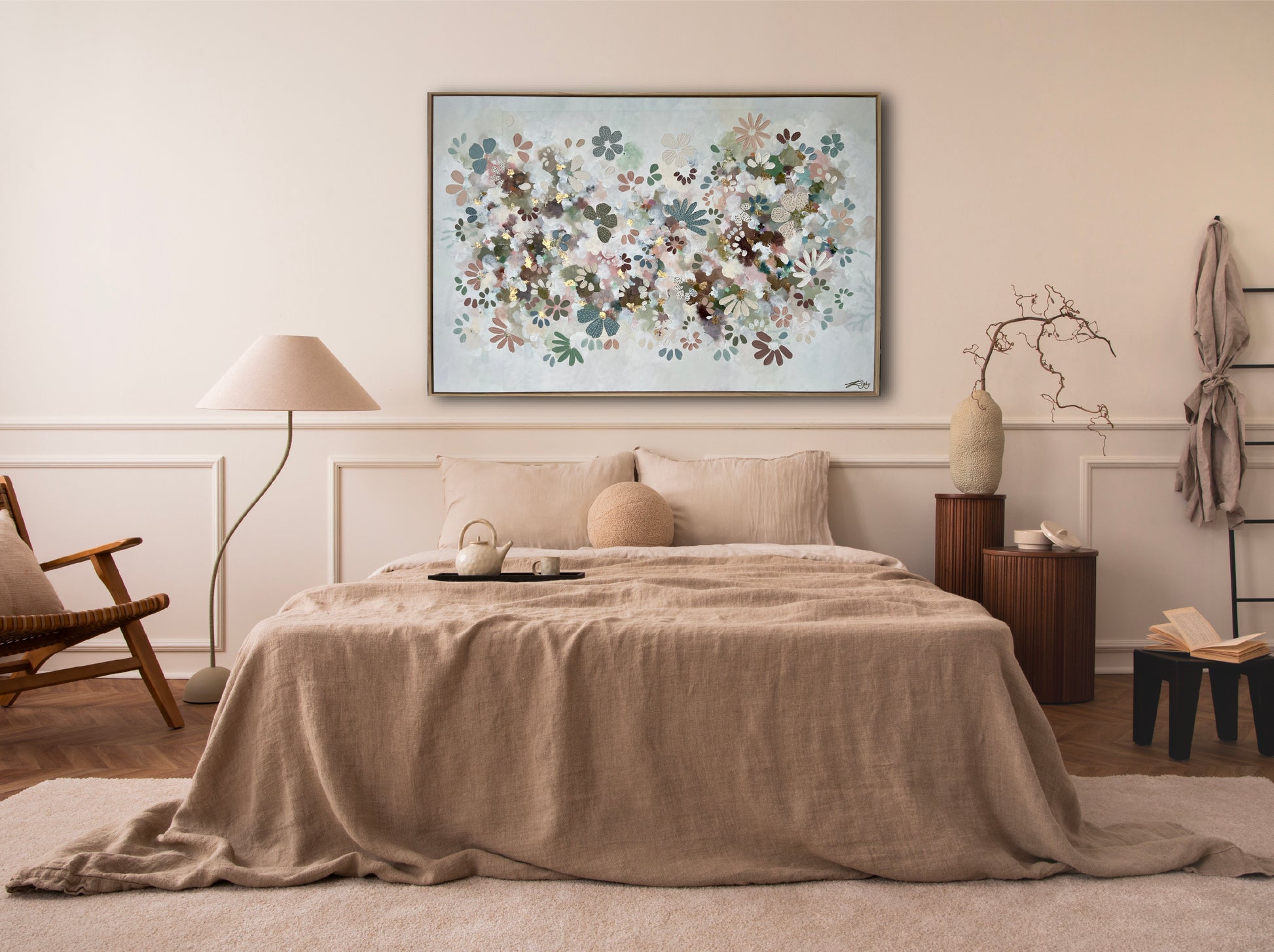Textura Flora, Melbourne, original art, Jessie Rigby, Abstract, Macedon Ranges, Australian Artist