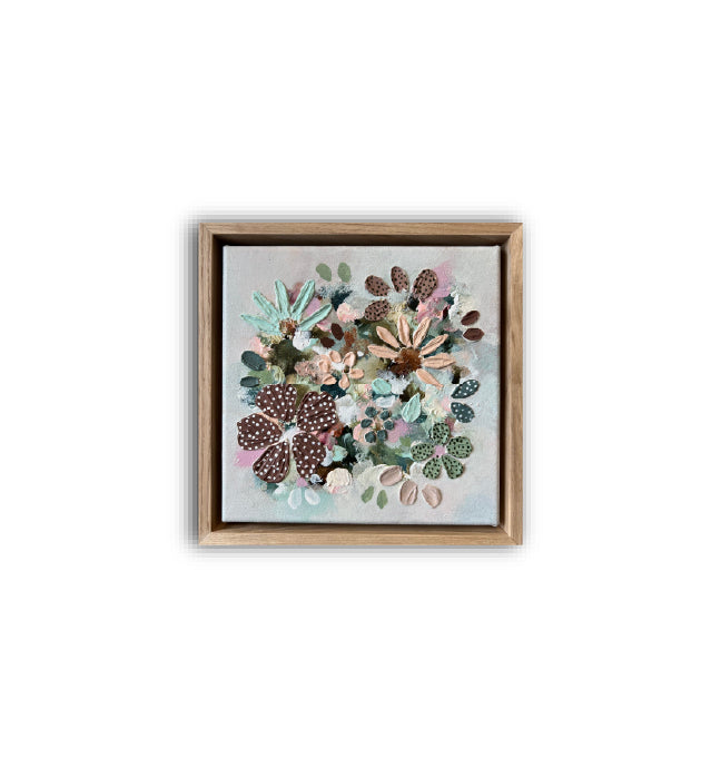 Textura Flore #7 Artwork Melbourne original art, by Jessie Rigby. Macedon Ranges. Australian Artist. Abstract. 