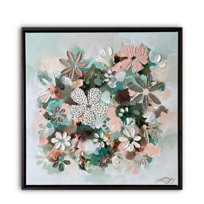 Textura Flore Animus #2 Artwork Melbourne original art, by Jessie Rigby. Macedon Ranges. Australian Artist. Abstract.