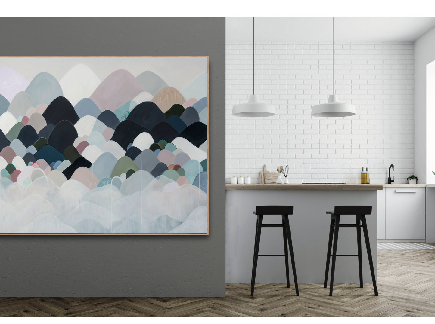 NUBILIS MONTEM - Limited Edition Print on Canvas