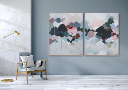 AUTUMNA MONTEM - DIPTYCH - Limited Edition Print on Canvas