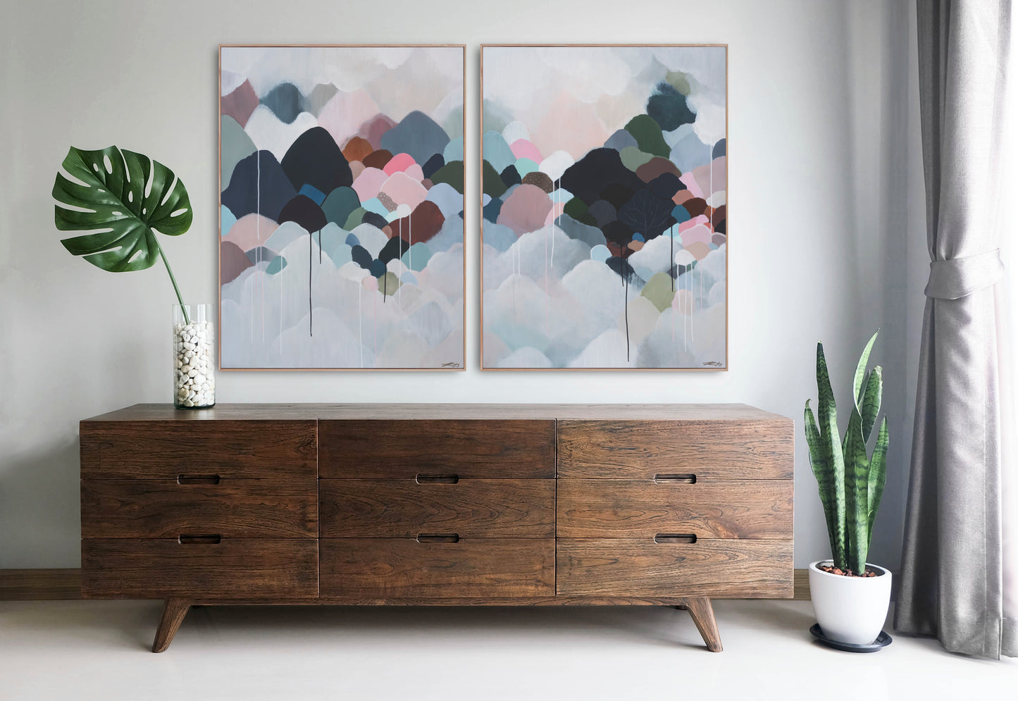 AUTUMNA MONTEM - DIPTYCH - Limited Edition Print on Canvas