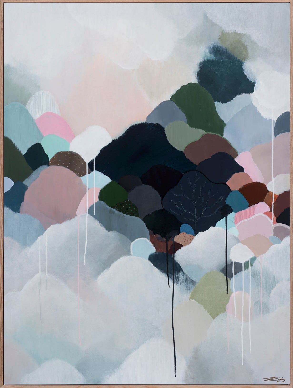 AUTUMNA MONTEM - DIPTYCH - Limited Edition Print on Canvas
