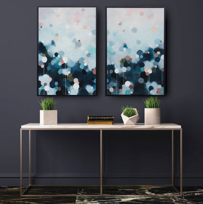 NEBULA HAZE #22 - Diptych - 64cm x 95cm each