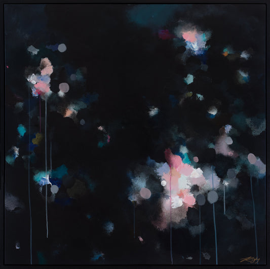 TENEBRIS AQUA NEBULA - 105cm x 105cm
